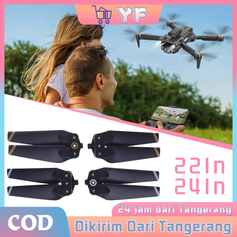 2Pcs Baling Baling Dji Spark Propeller Drone Untuk Dji Spark