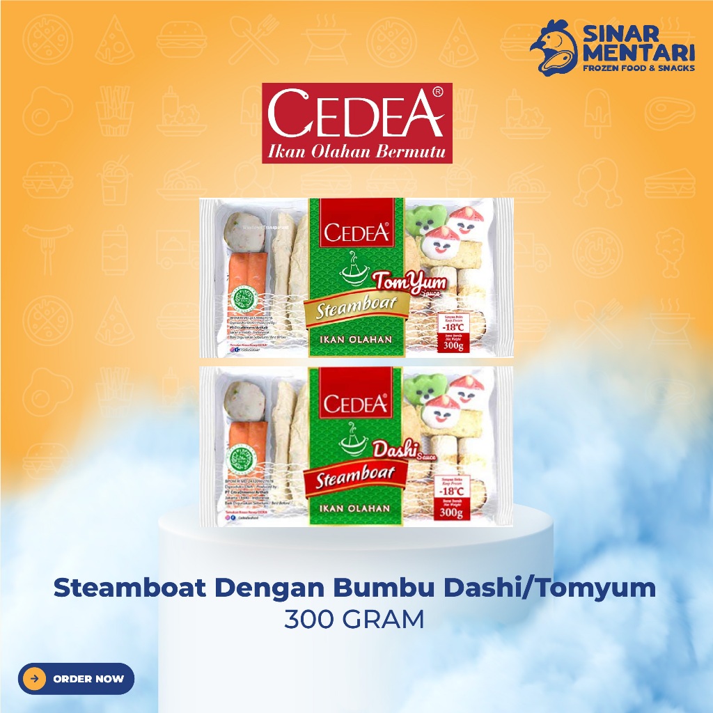 

CEDEA Shabu Shabu Steamboat Dashi Sauce / Tomyum 300 gram