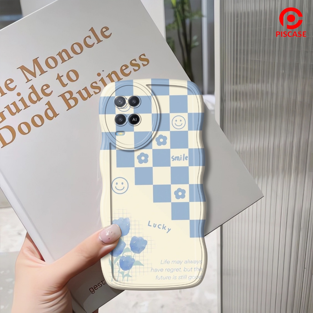 Softcase OPPO OPPO A54 GELOMBANG - Fashion Softcase - Casing OPPO A54 GELOMBANG - Softcase Pro Camer