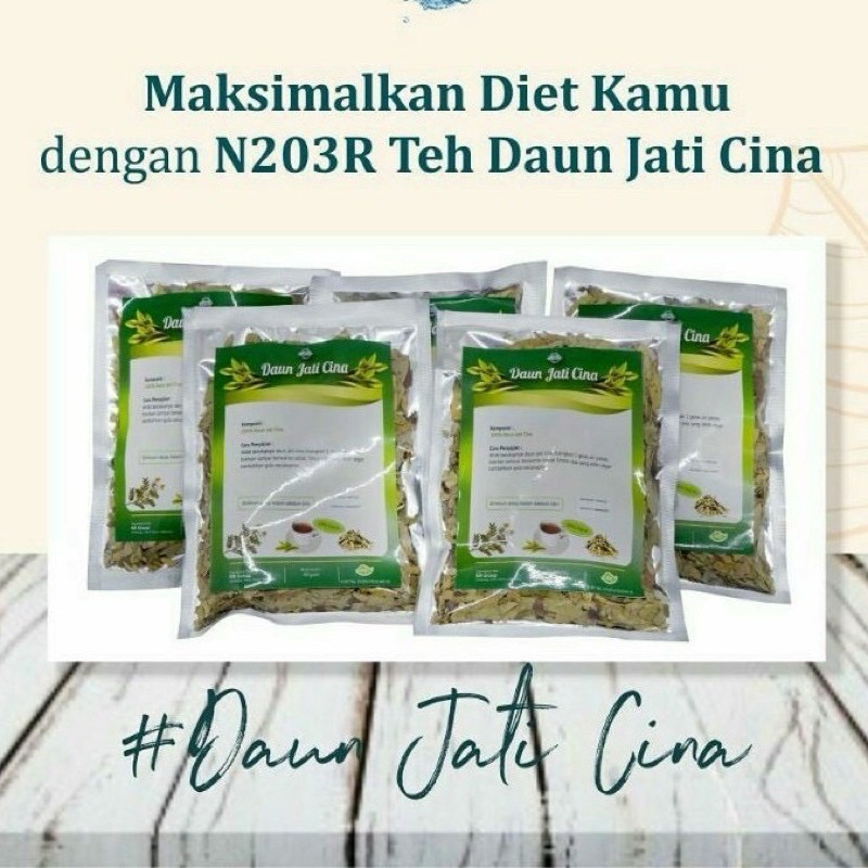 

teh daun jati cina / teh peluntur lemak