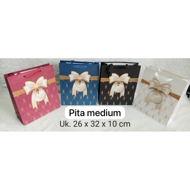 

Paperbag Pita motif Size Medium | Kantong Kertas | Paperbag