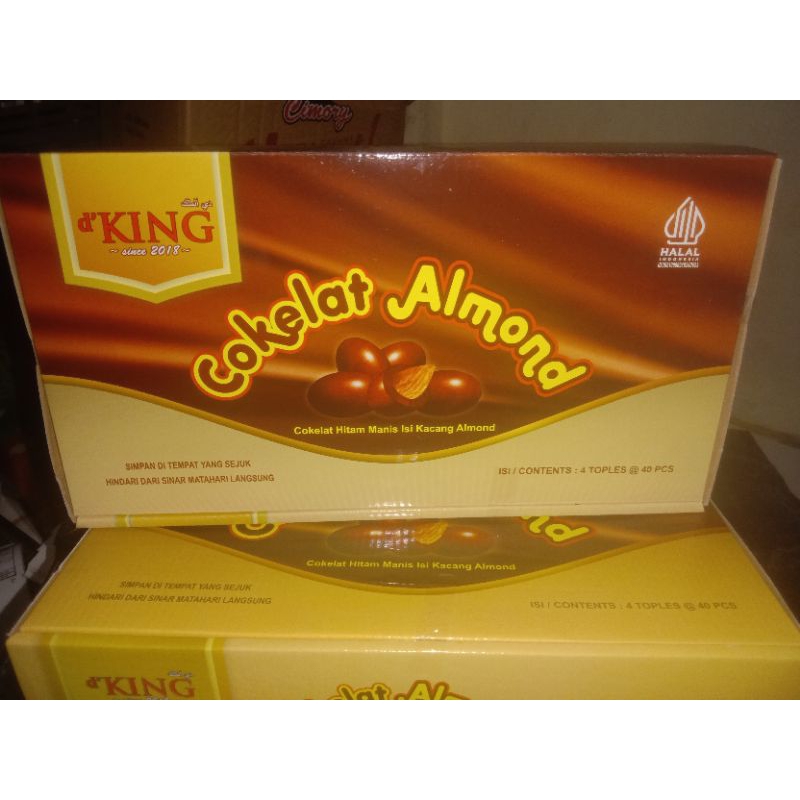 Cokelat almond D'king