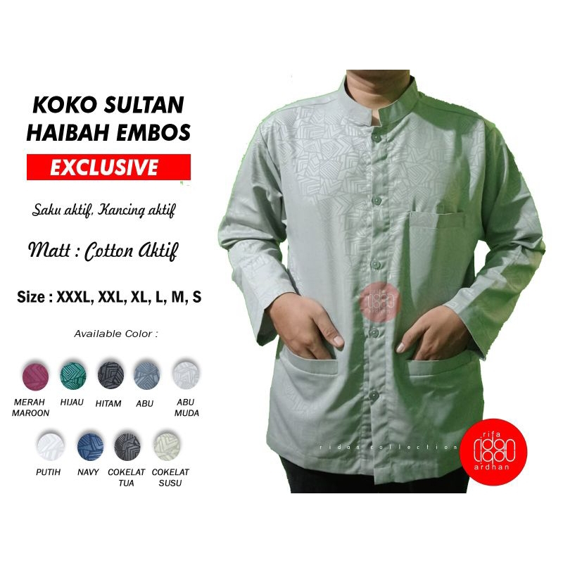 Koko Sultan Koko haibah kurta busana terbaru promo