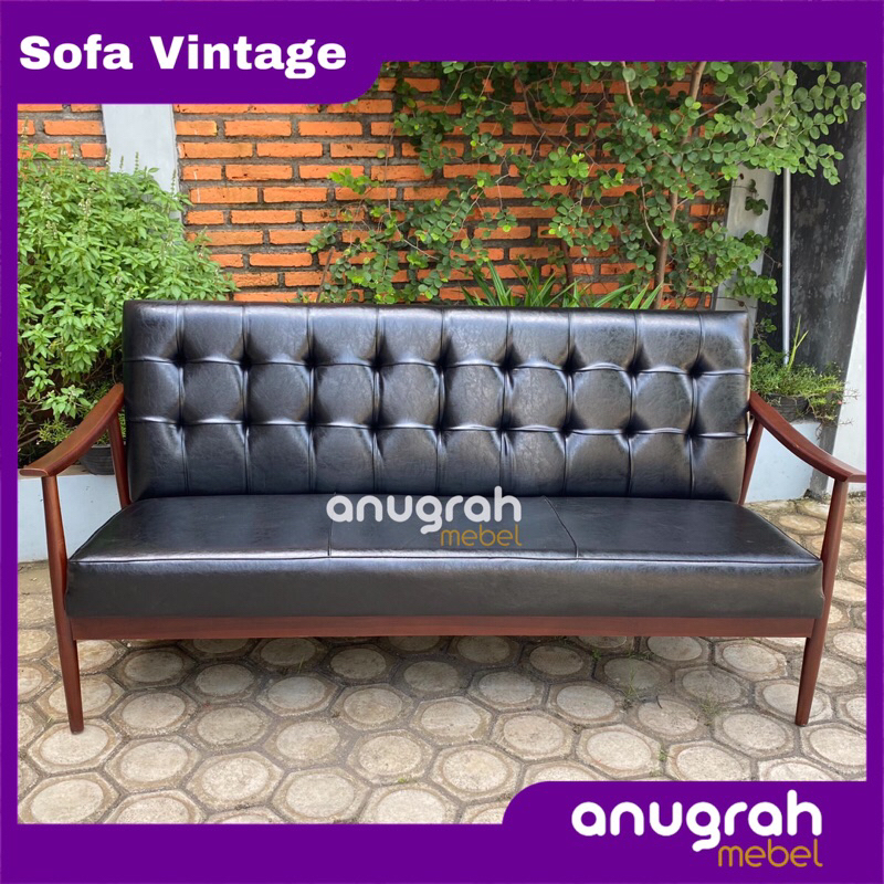 Sofa Tamu Jadul / Sofa Vintage / Sofa Retro / Sofa Tamu Vintage Design