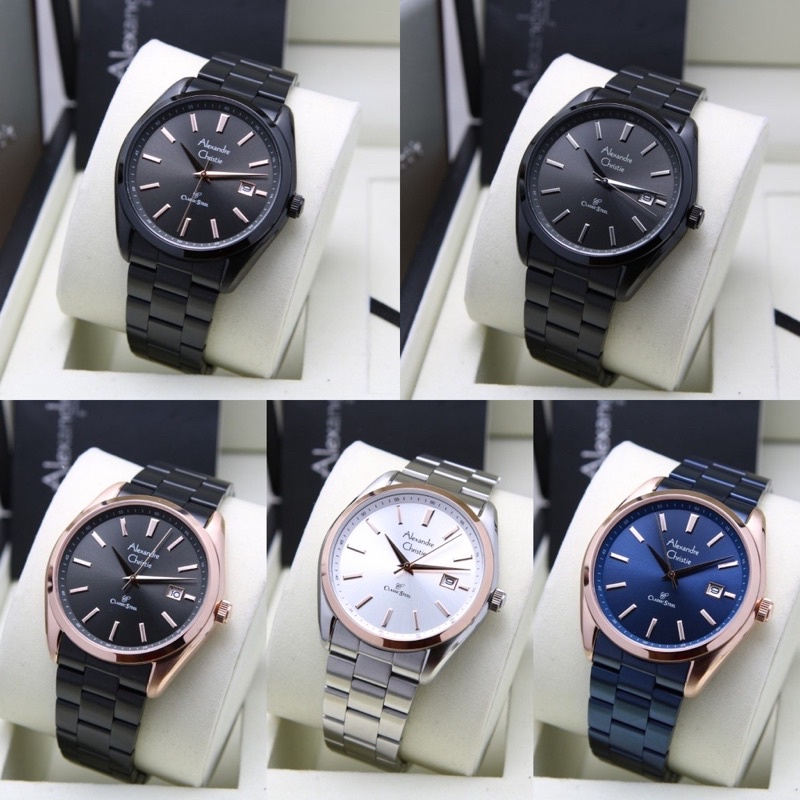 Jam Tangan Pria Original Alexandre Christie AC8656/8656/ac8656