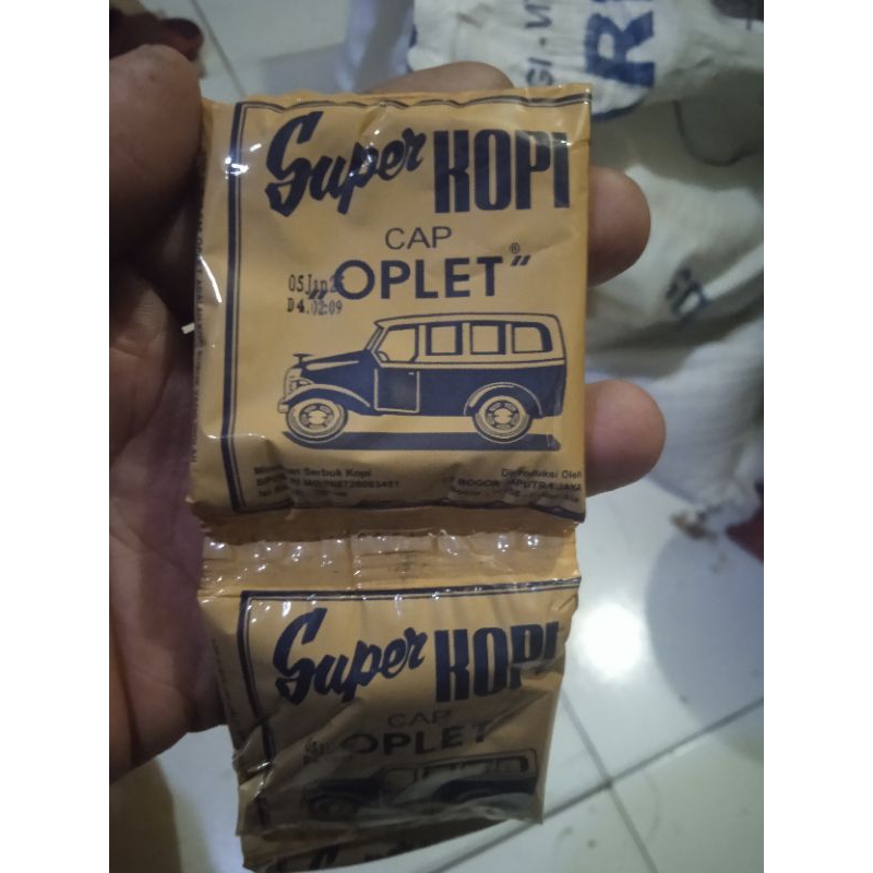 

Kopi Cap Oplet (Kopi Bubuk) isi 30 sachet