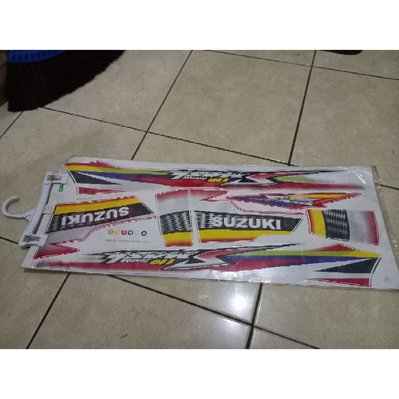 Striping smash thailand ( Merah silver )