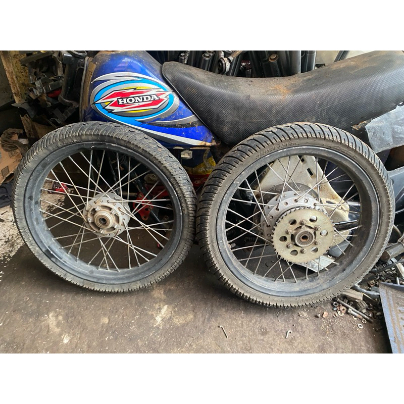 velg set 17 sprint tromol ninja pnp tiger megapro