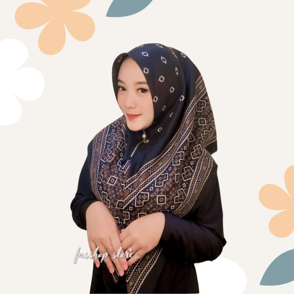 | Cod | hijab zipper segi empat resleting terbaru / kerudung Zipper motif / Kerudung instan