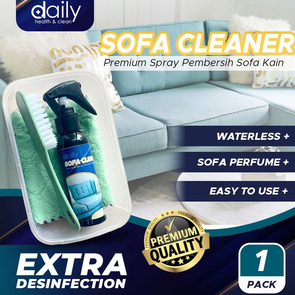 Telah Hadir Daily Sofa Cleaner Pembersih Sofa Kain Kasur Bantal Karpet Pembersih Fabric Premium