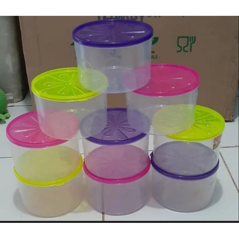 6pcs Toples permen/gula/kopi ukuran 1kg /1000ml