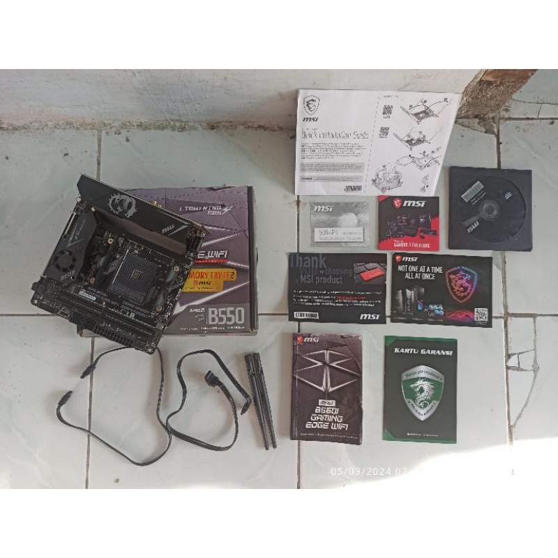 MSI B550i Gaming Edge wifi