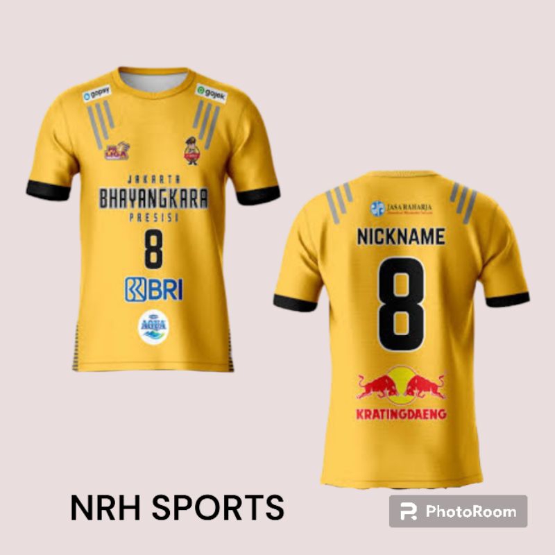 JERSEY PROLIGA VOLY BHAYANGKARA PRESISI JERSEY PROLIGA VOLY DAUDI OKELO JERSEY PROLIGA VOLY NIZAR ZU