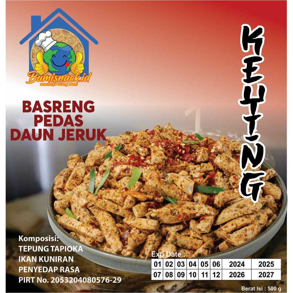 

Basreng Pedas Daun Jeruk