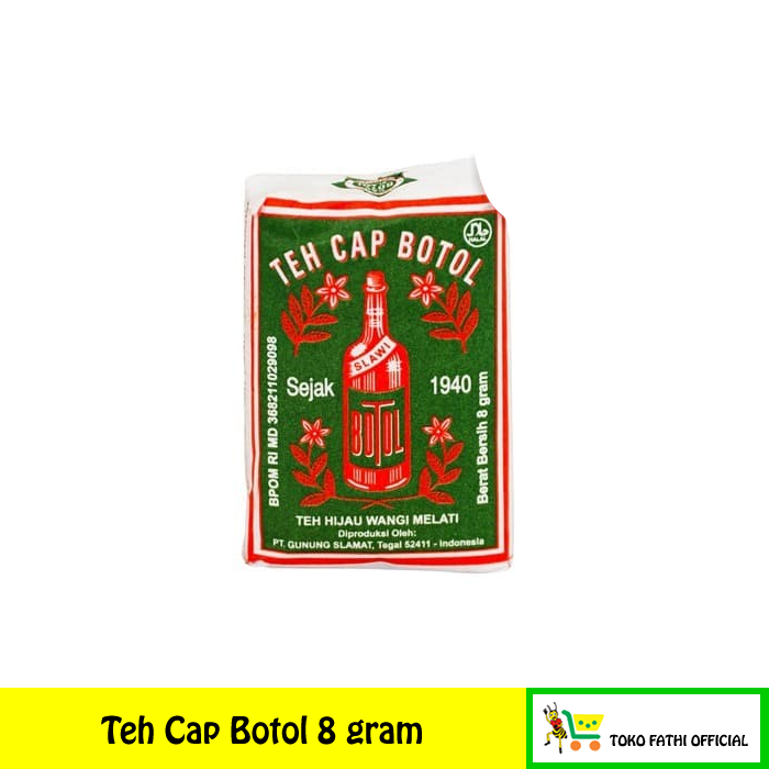 

Teh Tubruk Botol Hijau Asli Slawi 8 gram