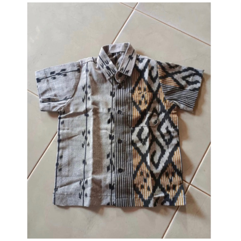 BAJU ANAK TENUN - KEMEJA ANAK TENUN -DRESS TENUN ANAK