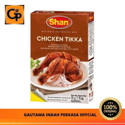 

BUMBU SIAP PAKAI SHAN SEASONING CHICKEN TIKKA 50 G