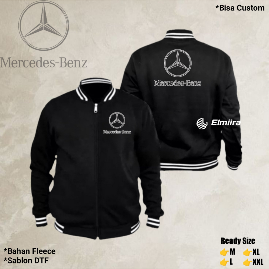 Jaket Mercedes Benz Varsity