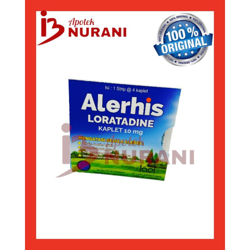 ALERHIS OBAT ANTI ALERGI SEPERTI GATAL DAN BERSIN BERSIN