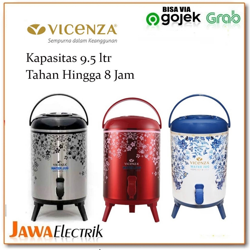 Water Jug Vicenza/Termos Dispenser Vicenza 9,5 L