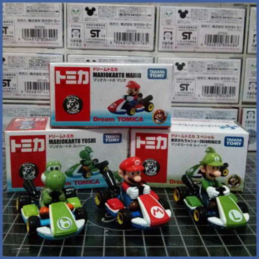 

Jual Tomica Dream Set Mario Kart 8 Mario Bros Luigi Yoshi Berkualitas