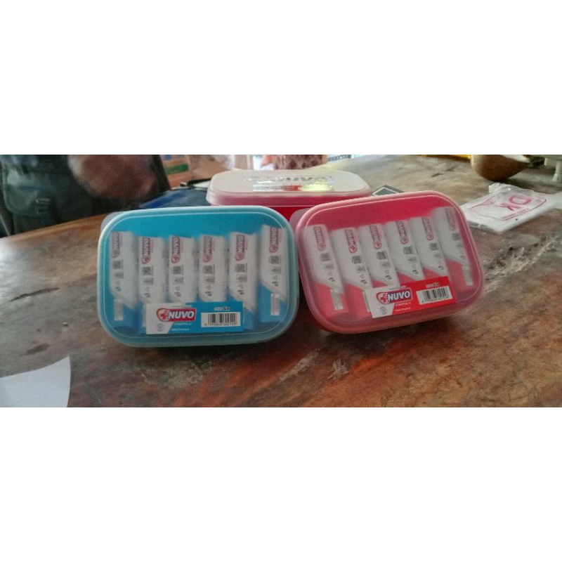 sabun Nuvo isi 6 pcs (bonus tepak)