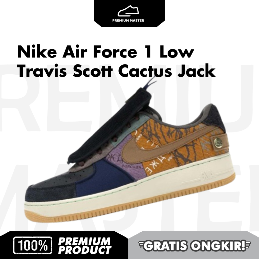 Nike Air Force 1 Low Travis Scott Cactus Jack