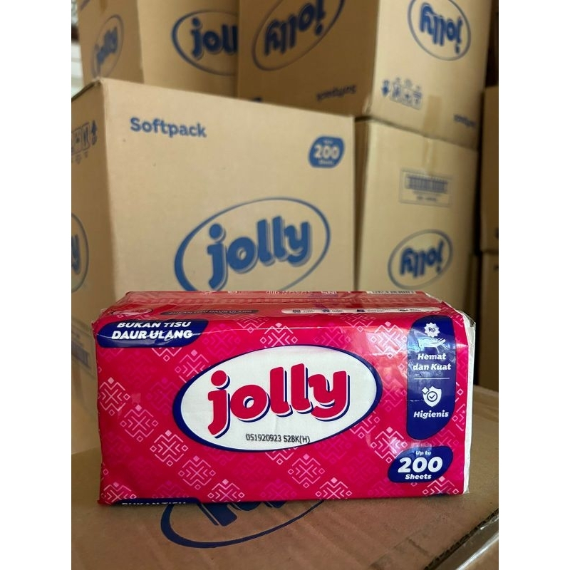tissue jolly 200 sheet