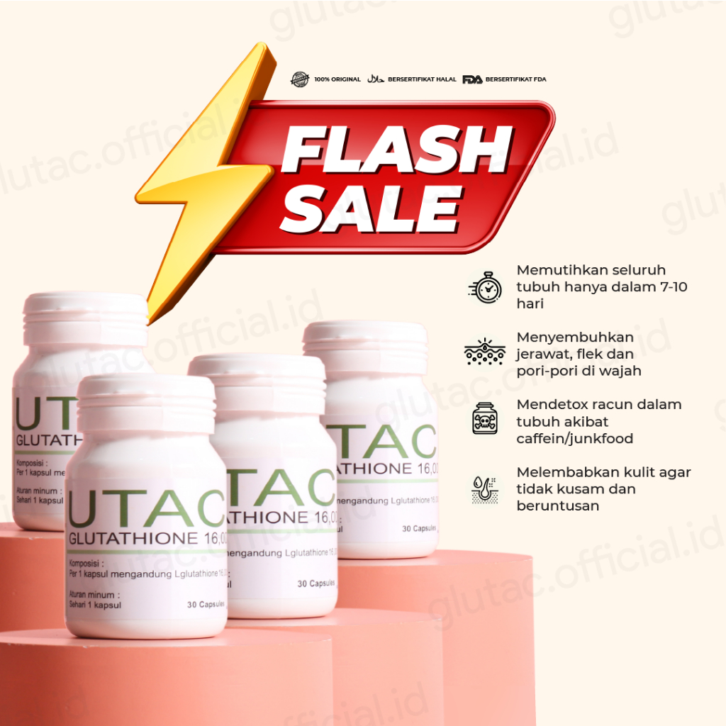 Glutacid Glutathione Original 4pcs