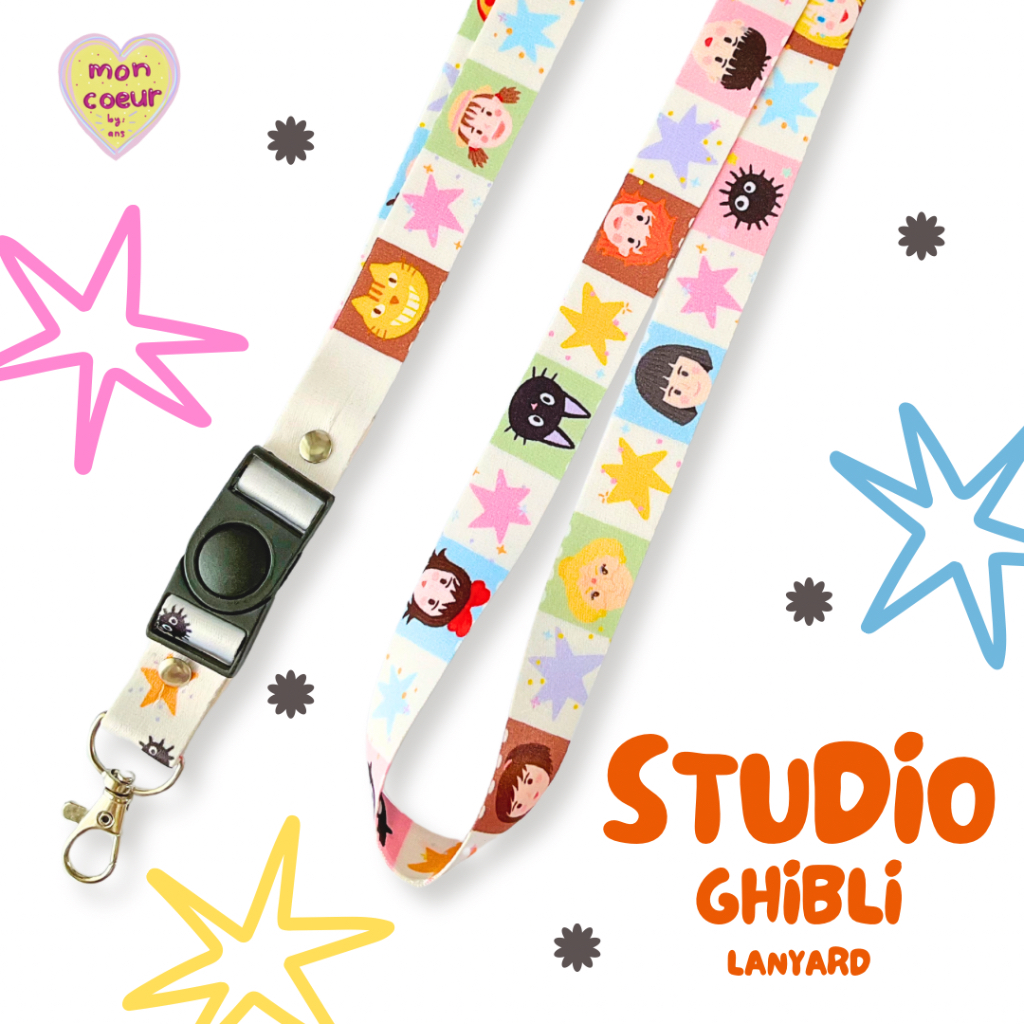 

Studio Ghibli Lanyard Card Holder | ID Card Holder