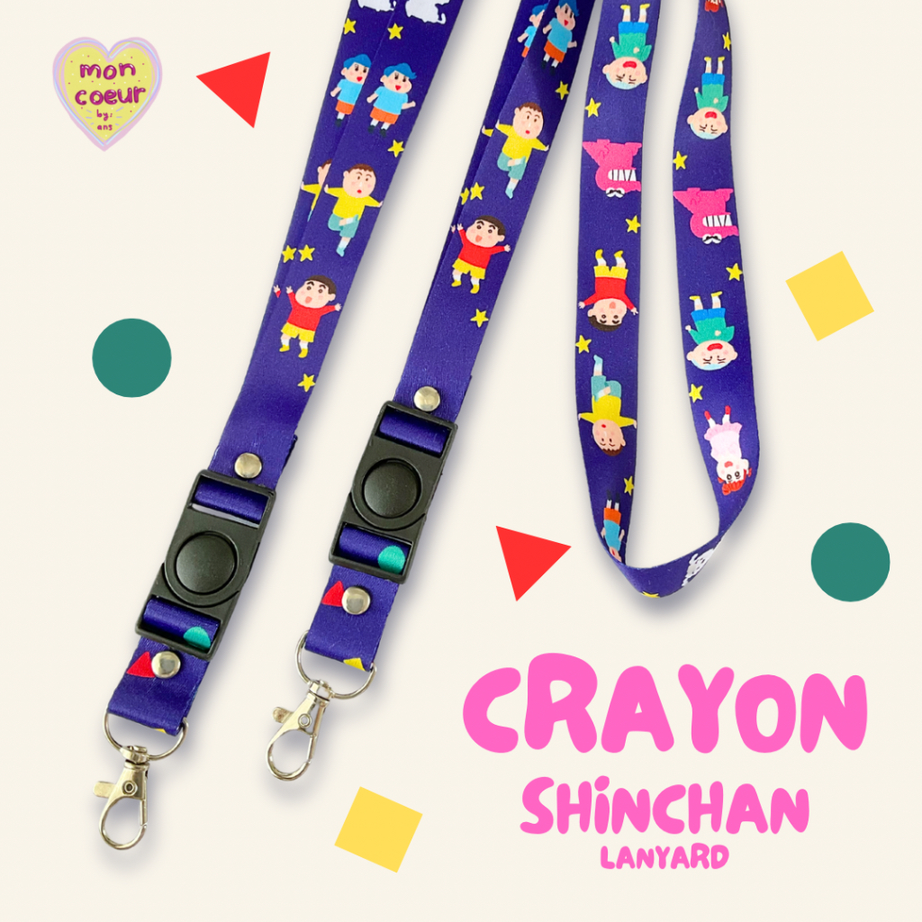

Crayon Shinchan Lanyard Card Holder | ID Card Holder