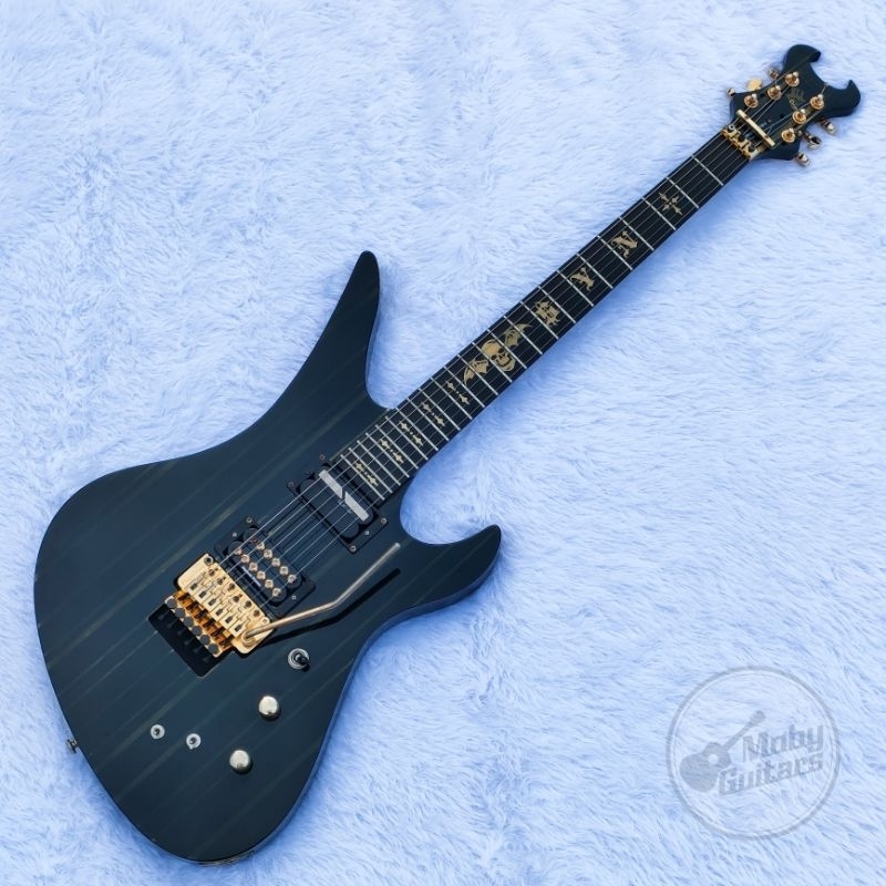 schecter synyster gates custom s black gold