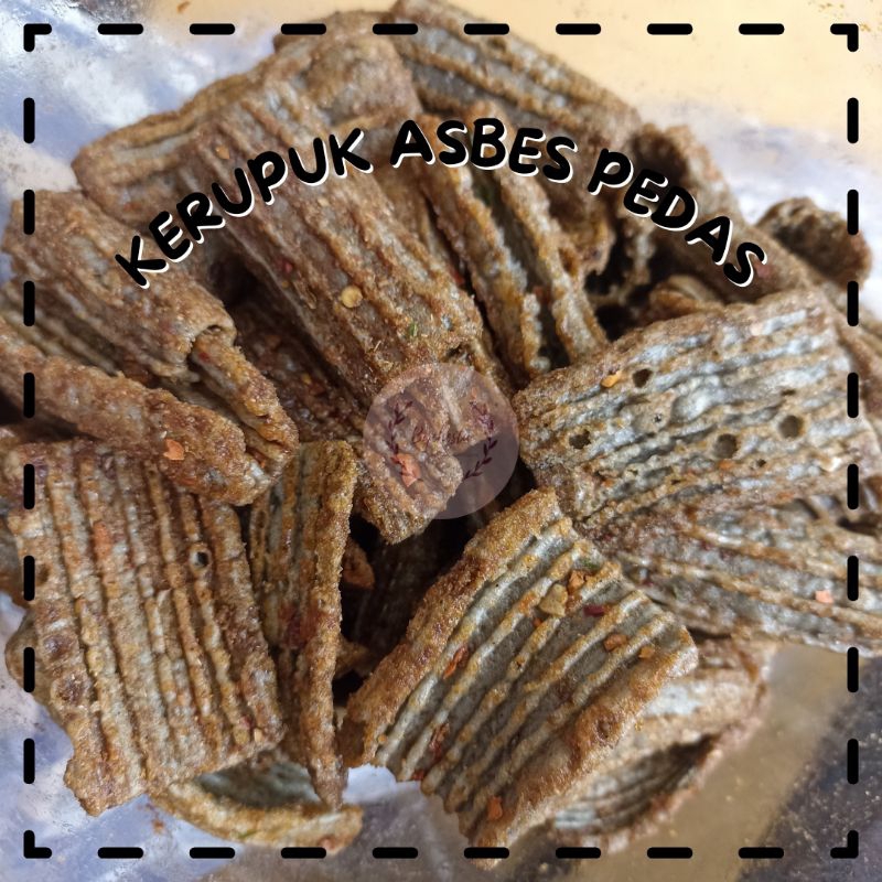

Kerupuk Asbes Pedas 250gr