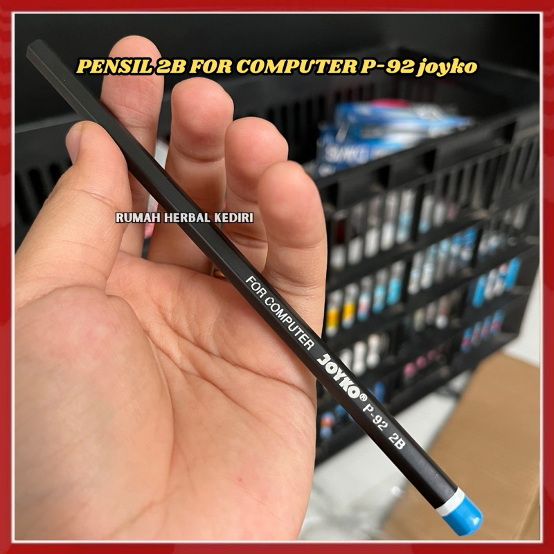 

RUMAHHERBALKEDIRI ( ATK 1 ) PENSIL 2B Joyko For Computer P-92