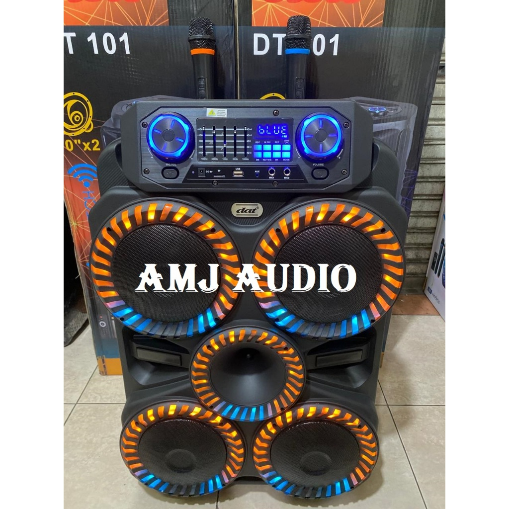 Speaker Bluetooth DAT DT - 806 / 8" Woofer X 4