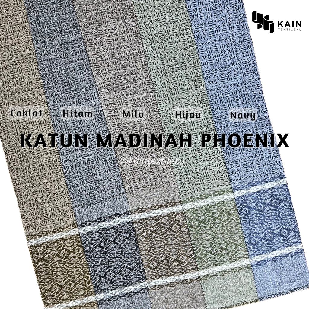 0,5 meter Bahan Kain Katun Madinah Phoenix
