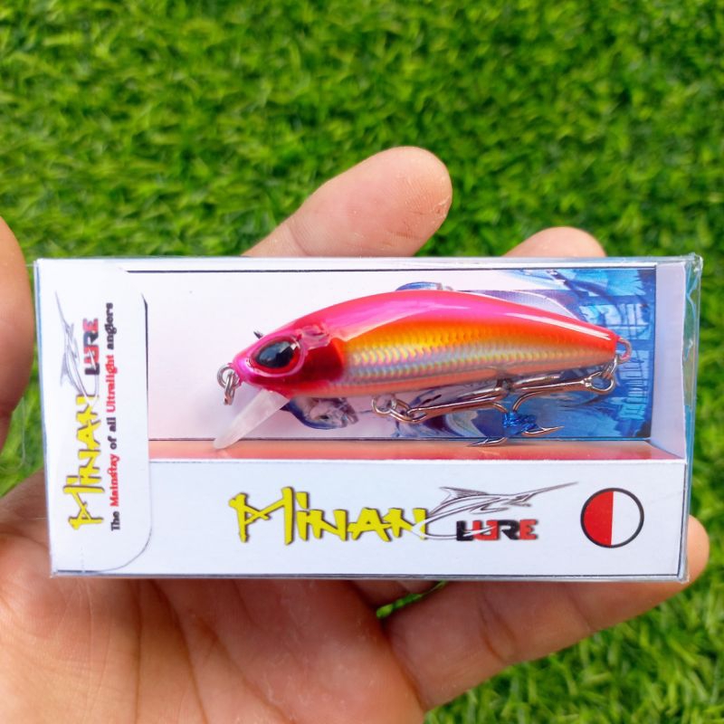 UMPAN MINOW PANCING CASTING 6,5GR NEW GEMOII CERRIES (MINANG_LURE) Ultralight casting