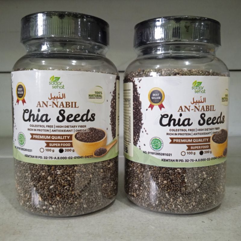 

CHIA SEED ORGANIC PREMIUM 200 GRAM CHIA SEED ORGANIK
