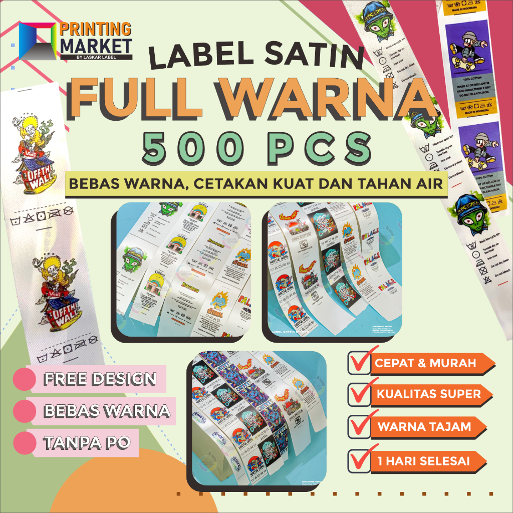 

SATIN FULL WARNA SATIN LABEL SATIN MERK LABEL PAKAIAN LABEL BAJU LABEL MERK LABEL NAMA