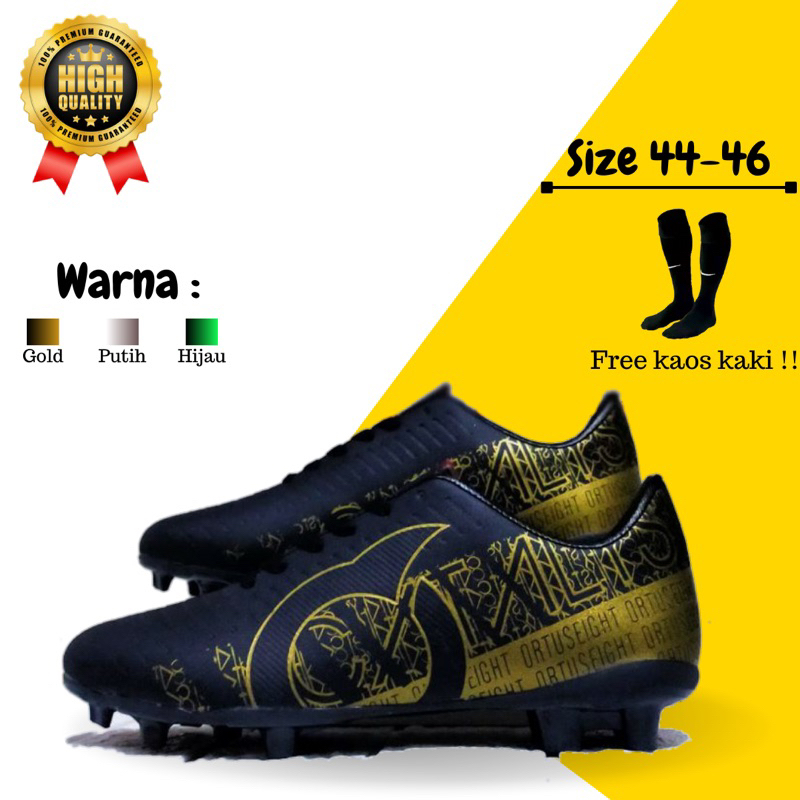 Ortuseight Sepatu Bola Jumbo Big Size Besar Ukuran 44 45 46 Untuk Pria High Quality