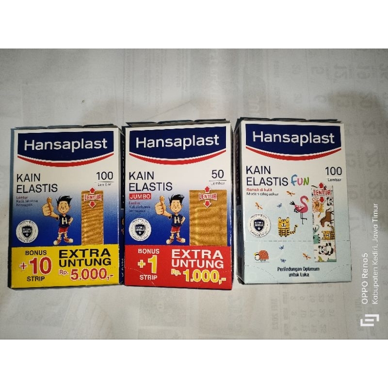 Hansaplast Plester Box Fun Anak Karakter Jumbo