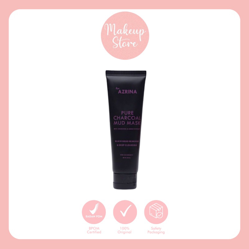 Azrina Pure Charcoal Mud Mask