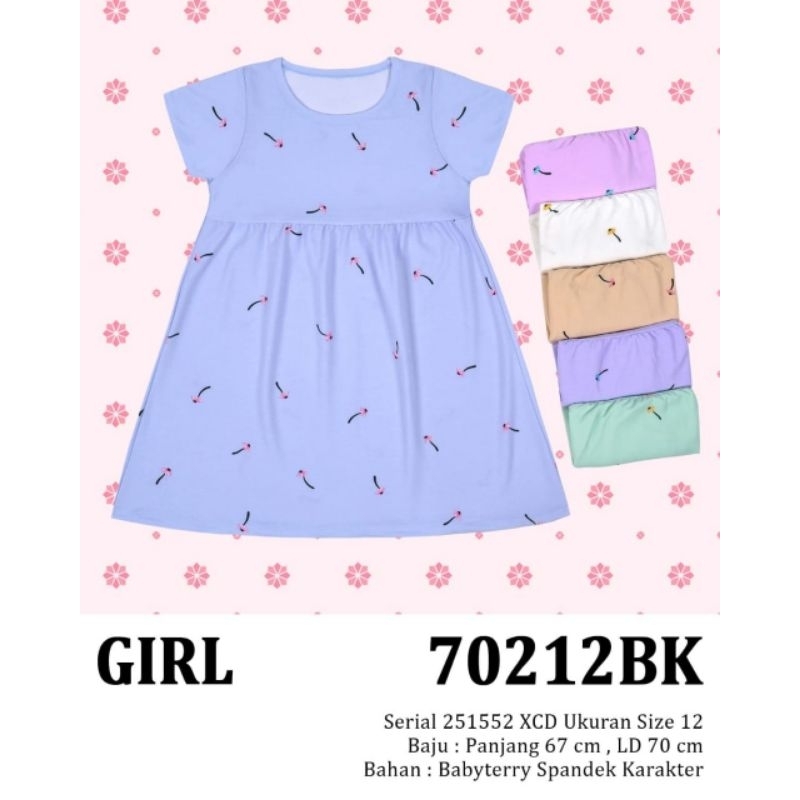 LEMONE DASTER ANAK MOTIF BUNGA