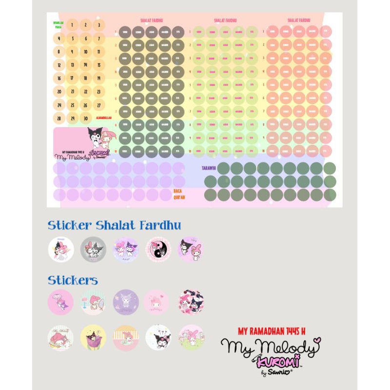 

My Ramadhan 1445 H My Melody kuromi