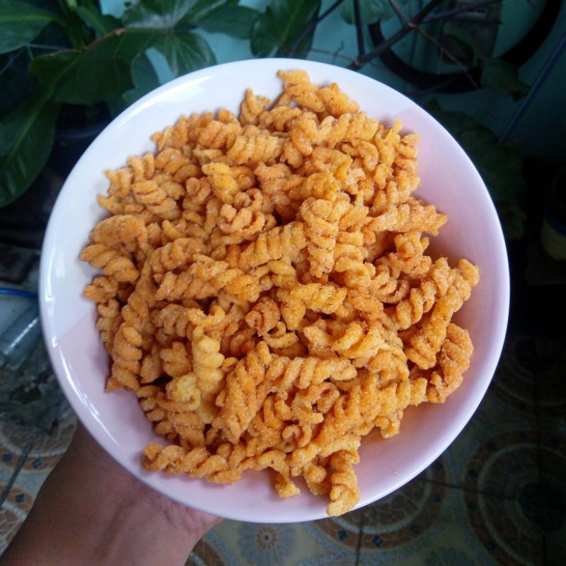 

Makaroni Spiral Pedas 250gram Cemilan Macaroni Pedas