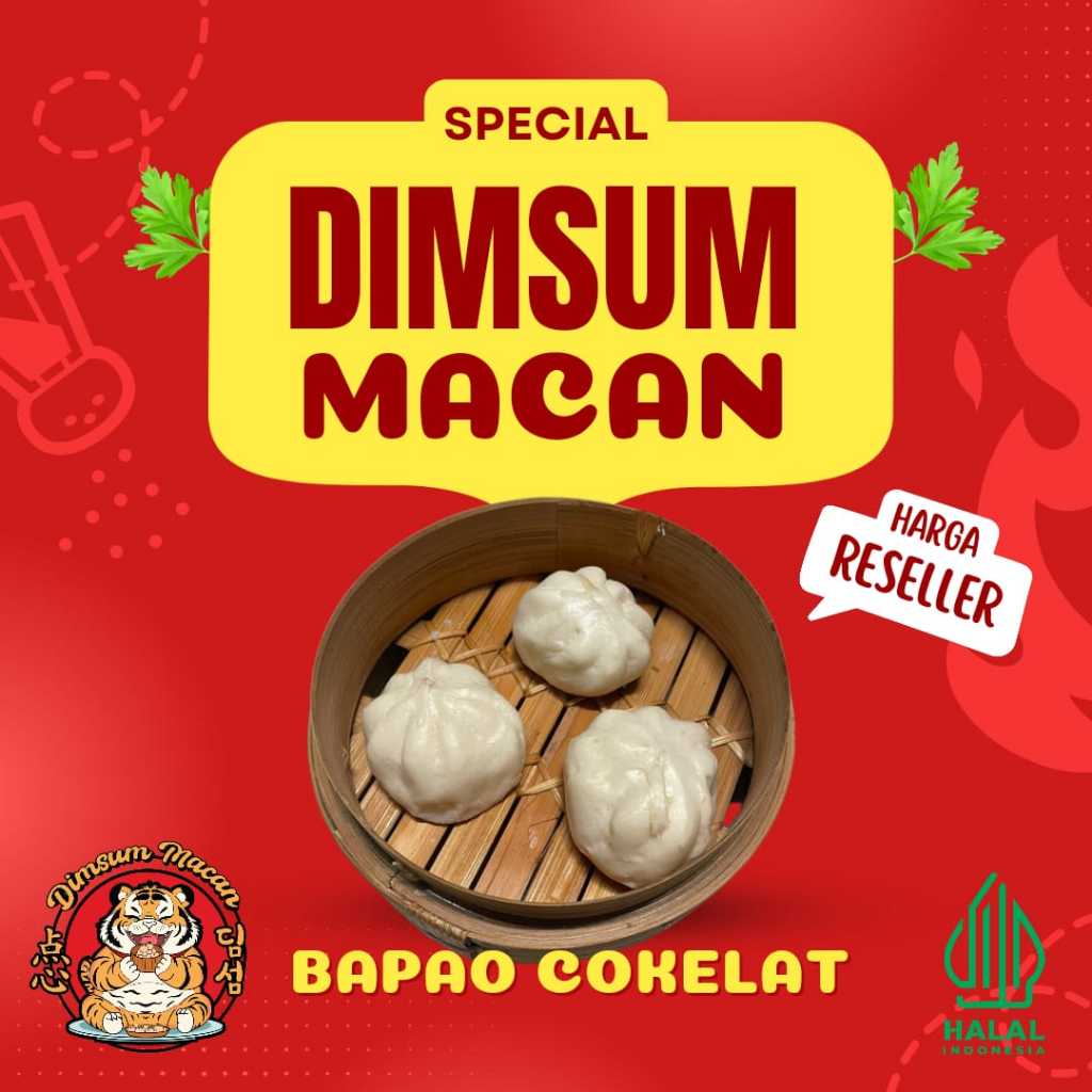 

FROZEN DIMSUM BAPAO COKLAT 25 PCS