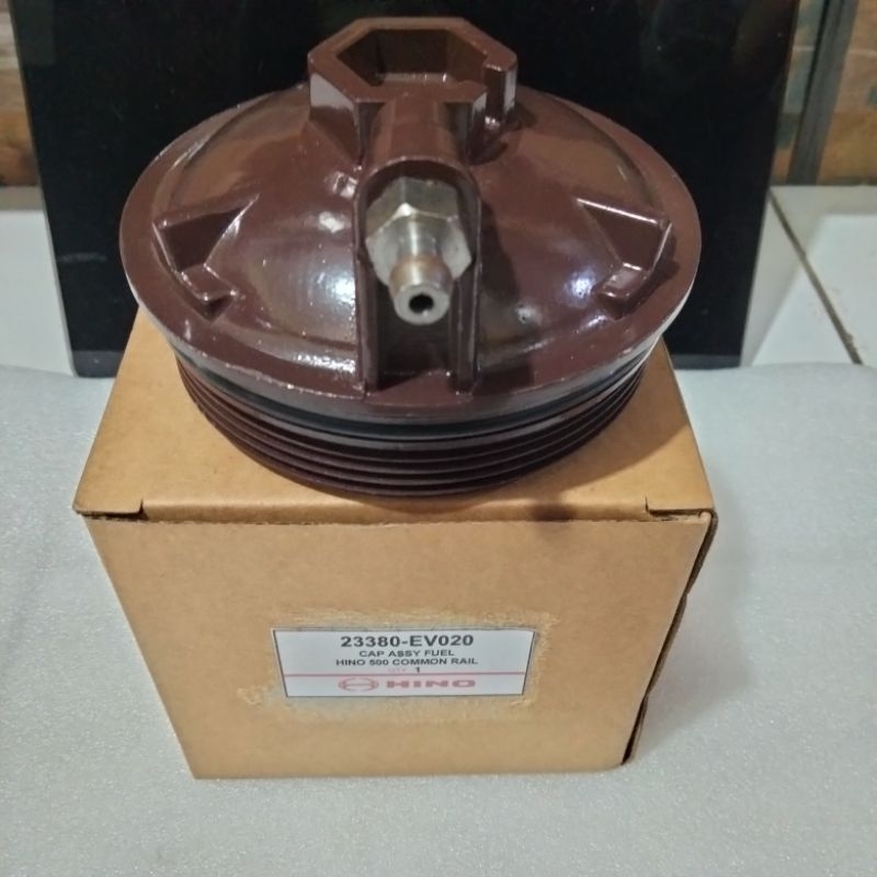 CAP ASSY FUEL TUTUP FILTER COMMONRAIL HINO 500 FM265 FM285 23380-EV020