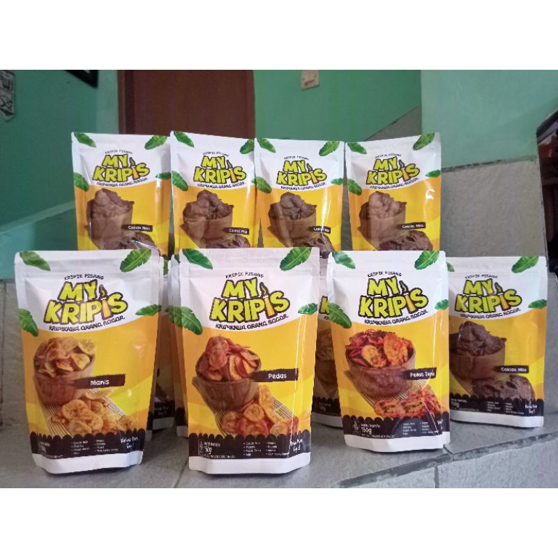 

kripik pisang coklat Milo