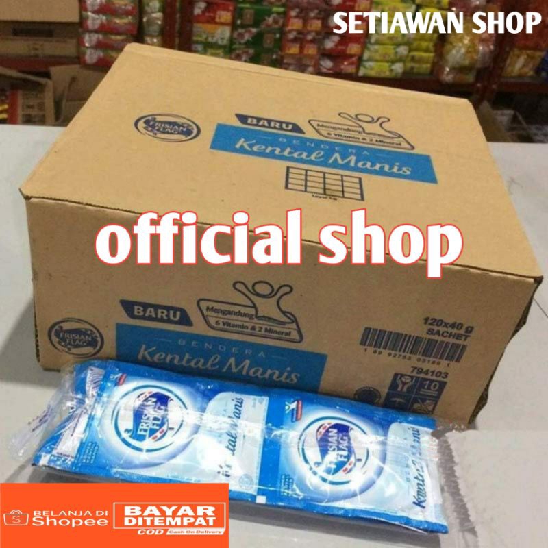 

Susu Sachet Frisian Flag 38gr isi 20 renceng/dus termurah