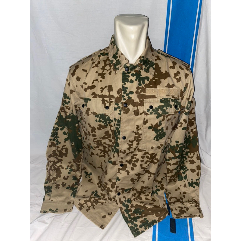 Kemeja BDU PDL loreng Flecktarn Desert Jerman Gurun